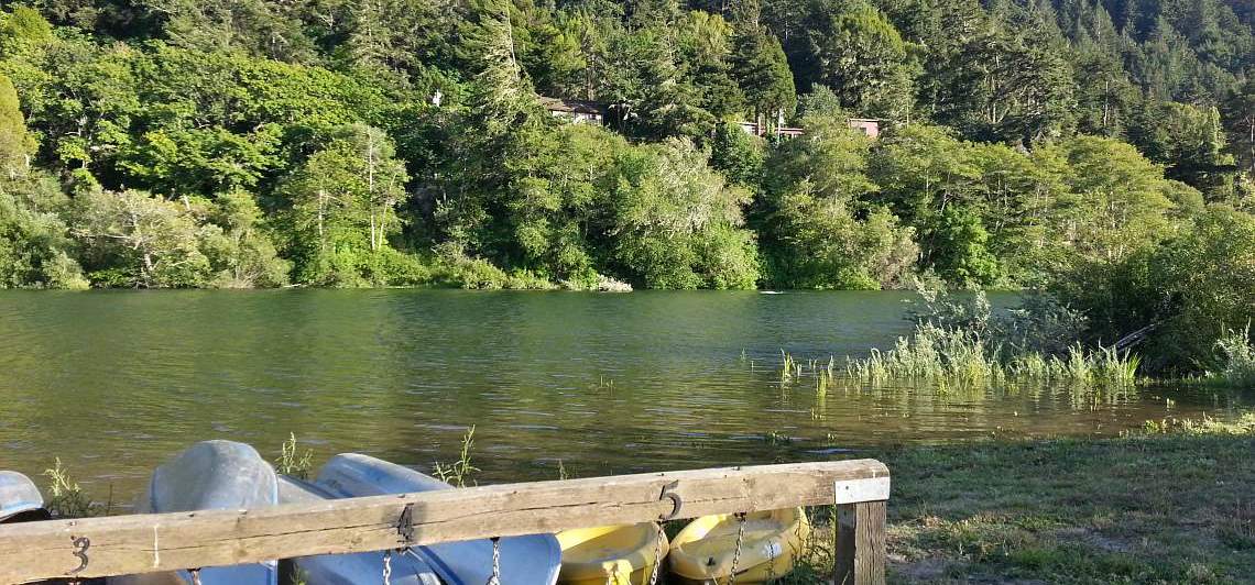 Complimentary Canoes and Kayaks on the Russian River, An Easy Launch